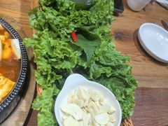 五花肉包饭-百年石锅饭·朝鲜族传统民餐