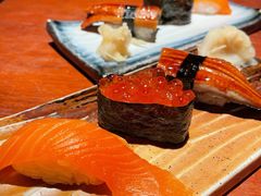 三文鱼三味拼盘寿司-千代武日本料理(开发区店)