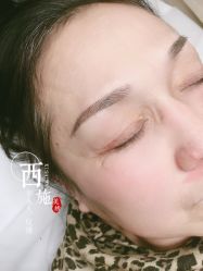 -西施无菌半永久纹绣眉眼影唇轻增发纹发际线