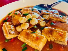 虾仁烧豆腐-镇江苏宁万豪酒店-苏筵中餐厅