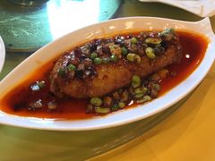 糖醋脆皮鱼-功德林素菜饭庄(前门店)