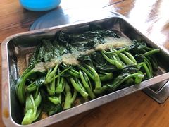 白灼菜心-大岗仙庙烧鸡(海南总店)