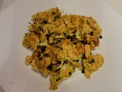 云南辣韭菜花炒柴鸡蛋-觅唐MITONG(鸟巢店)
