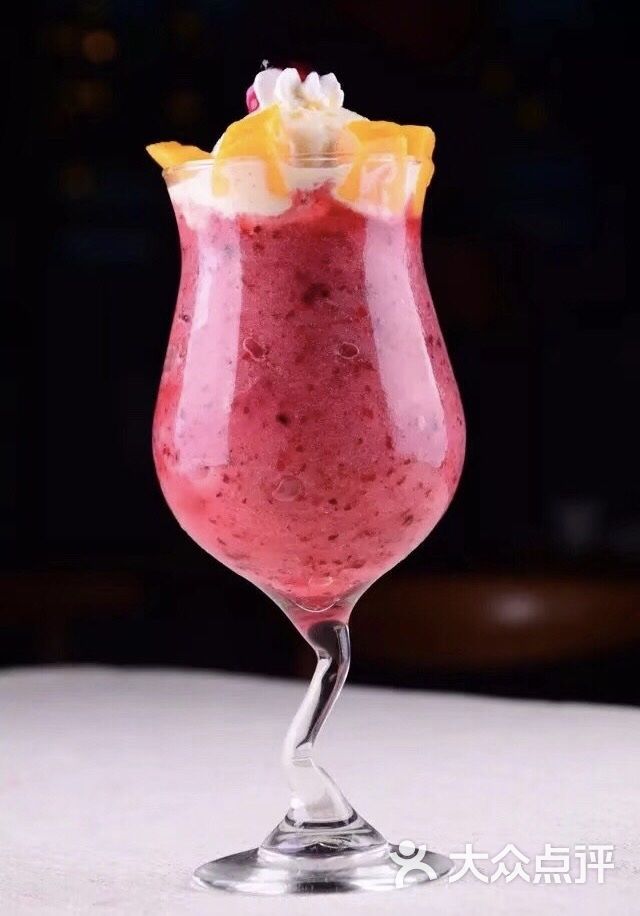蓝莓香草冰淇淋