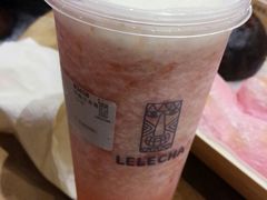 奶酪红草莓-LELECHA乐乐茶(上海五角场万达广场店)