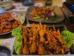 火辣鸡爪-冰川冷面·延边菜·炭烤串(观前店)