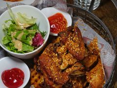 大象招牌土耳其风味烤春鸡-疯克大象美式烤肉餐厅