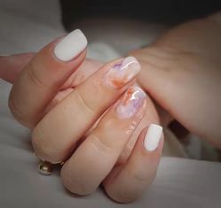 -孔雀手美甲美睫护理