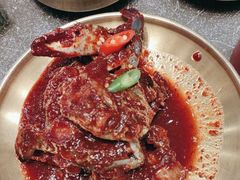 -草家酱蟹炭火烤肉店(珲春南路二店)