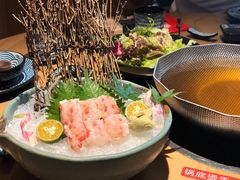 帝王蟹腿刺身-綱元·海鲜豆捞(明州里店)