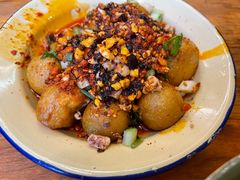 -拈签一笑黄牛肉辣卤串串