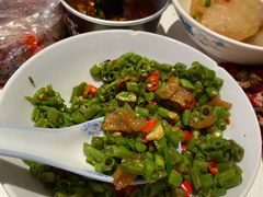 空心菜梗炒油渣-文和友老长沙龙虾馆(化龙池店)