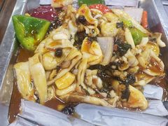 豉椒炒北海圣子-蚝得喜海鲜(东城店)