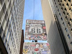 -66号公路起点牌