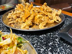 炸蘑菇-红泥小火炉·东北泥炉烤肉(天一旗舰店)