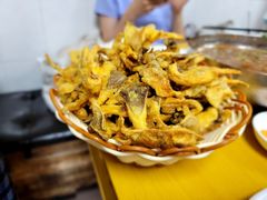 干炸鲜蘑-屋里家延边朝鲜族冷面(南园店)