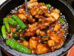 石锅杭椒牛蛙-桂满陇-十里风荷(合生汇店)