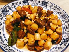 松子牛肉炒年糕-兔爸私家小厨(新北万达店)