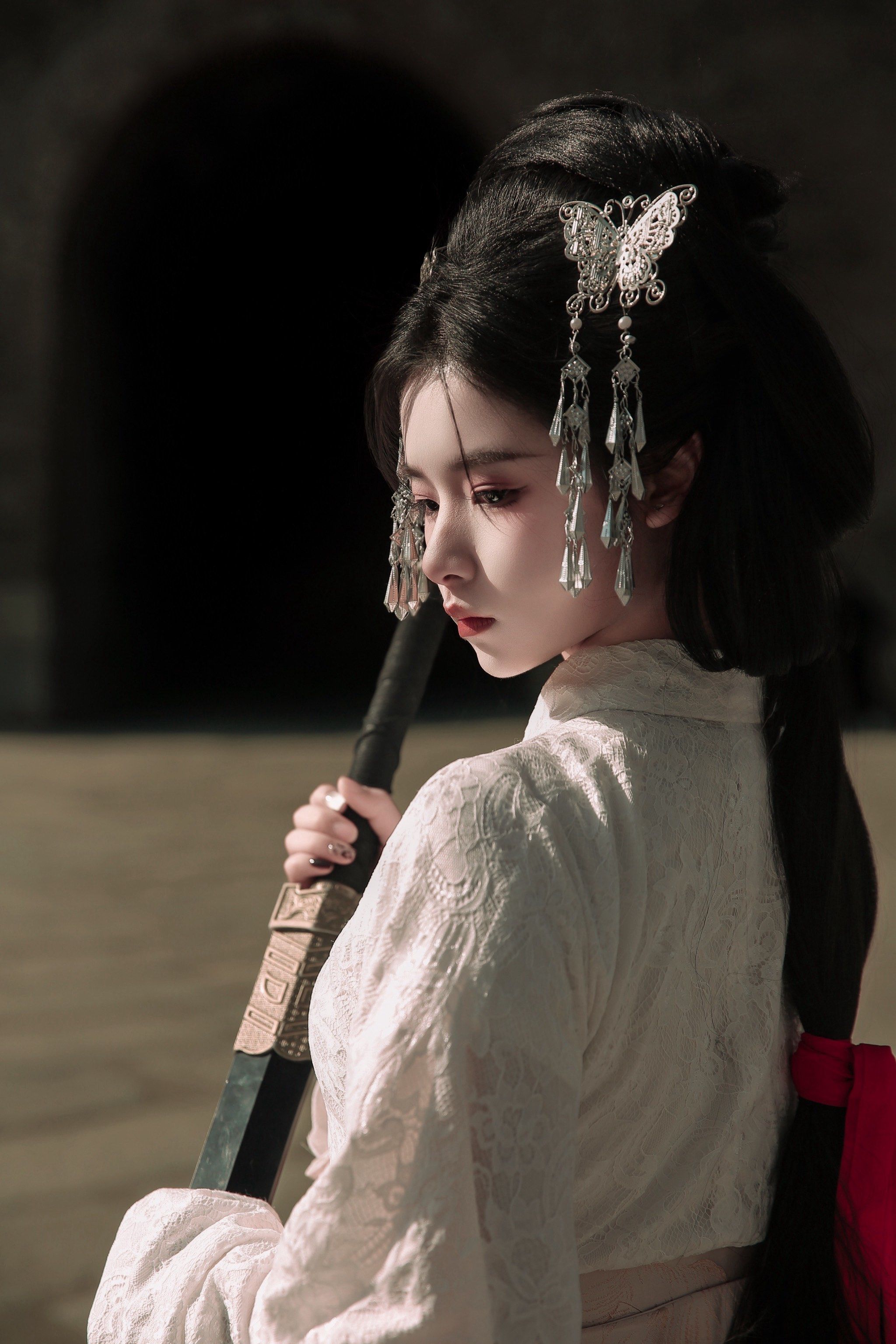 西安城墙战国袍约拍/汉服体验