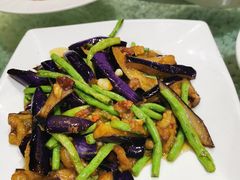 茄子豆角-毛家饭店(翡翠绿洲商业街店)
