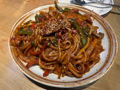 椒麻鸡肉乌冬面-魏客咖啡(中铁中心店)