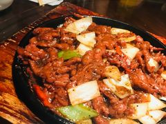 铁板黑椒牛柳-玉林烤鸭店(垡头店)