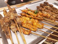 烤羔羊肉串-木屋烧烤(创业店)