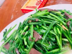 韭菜炒鹅血-四嫂鹅肉店(银海南二横街店)