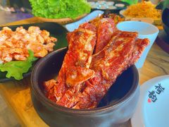-炉盛炭火烤肉