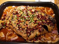 烤盘清江鱼香辣-小小河边鱼(天润城店)