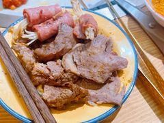 牛肉有点柴-郭左左围炉烤涮·鲜牛肉自助(梅溪新天地店)
