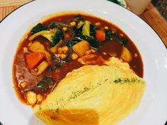 蔬菜咖喱蛋包饭-池奈·日式咖喱蛋包饭(赛高店)