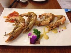 开边大虾-院落创意菜