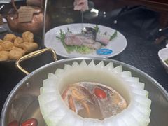 -得意咚瓜·顺德鱼生·冬瓜盅火锅