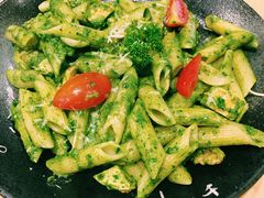 罗勒鸡肉笔尖面-greenjoy绿享轻食(宁海路店)