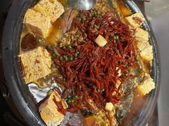 -探鱼·鲜青椒爽麻烤鱼(西南商都店)