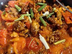 -贵州辣子鸡番茄鸡