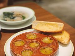 蒜香蜗牛加面包-萨莉亚意式餐厅(杭州滨江天街店)