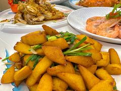 -金沙滩海鲜餐厅·海肠捞饭·手工水饺(梅江龙水园店)