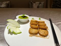 鹅肝葱油饼-九里云松·天香餐厅
