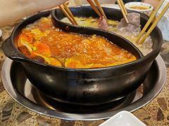 番茄菌汤鸳鸯锅-乳仔牛牦牛汤锅 烤羊排(松潘古城店)