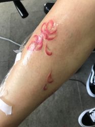 -V一刺青·纹身   穿孔    清洗