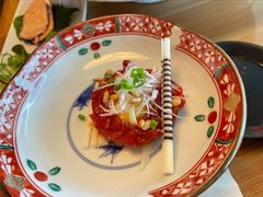 生鸡蛋拌牛肉-王鼎精致料理铁板烧(世博源店)