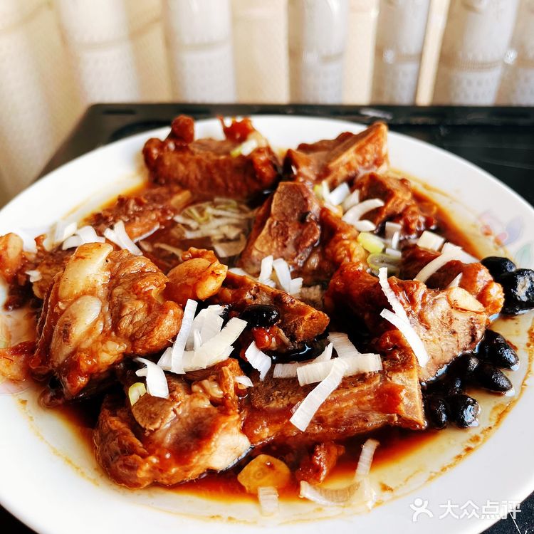 柱侯酱豉汁蒸排骨