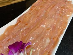 农家鲜鸭肠-渝大狮毛肚老火锅(普陀店)