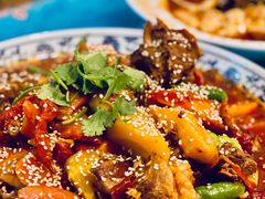 红焖羊肉-一个勺子新疆锡伯主题私房菜(红墙巷49号院店)