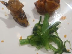 -东来菜馆•手抓海鲜家常菜•海鲜锅贴(鸽子窝店)