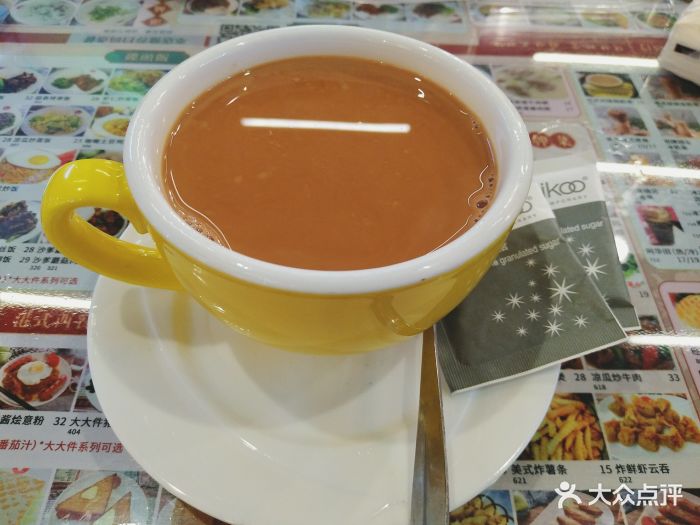 港知味弥敦道茶餐厅(北京路店)港式丝袜热奶茶图片 - 第449张
