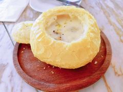 牡蛎奶油面包汤-The Rug Cafe(王府中环店)