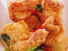 咸蛋黄虾球-新加坡海鲜共和(名胜世界圣淘沙海滨坊)